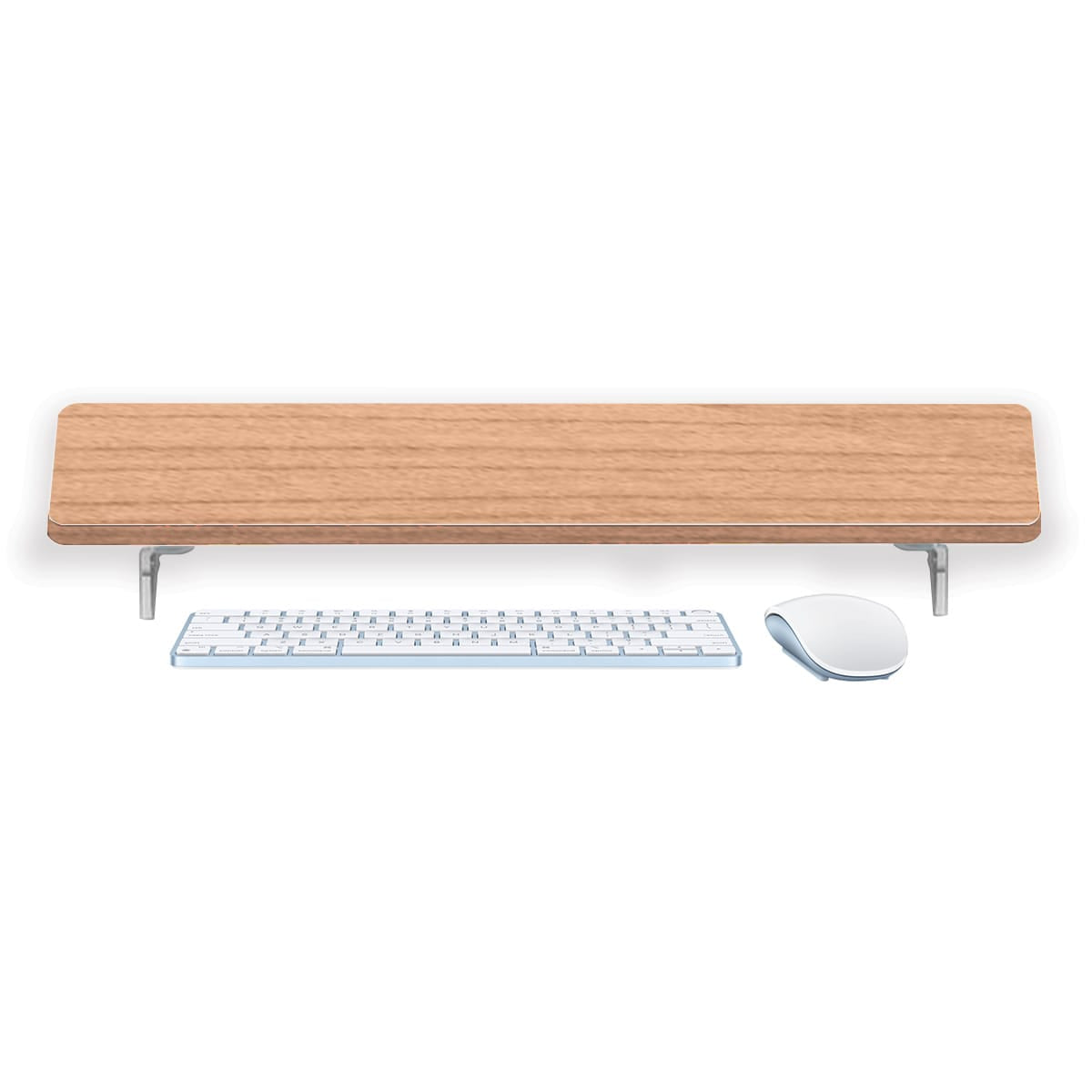 Ergoworks Monitor Raiser MFC_Cherry Cappuccino Customize Monitor Stand Riser Desk Organizer Ergoworks