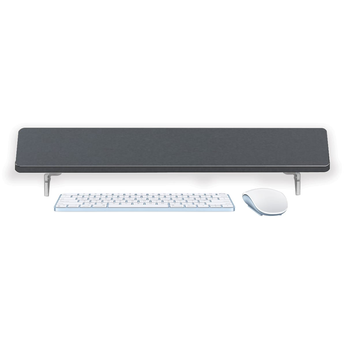 Ergoworks Monitor Raiser MFC_Dark Grey Customize Monitor Stand Riser Desk Organizer Ergoworks