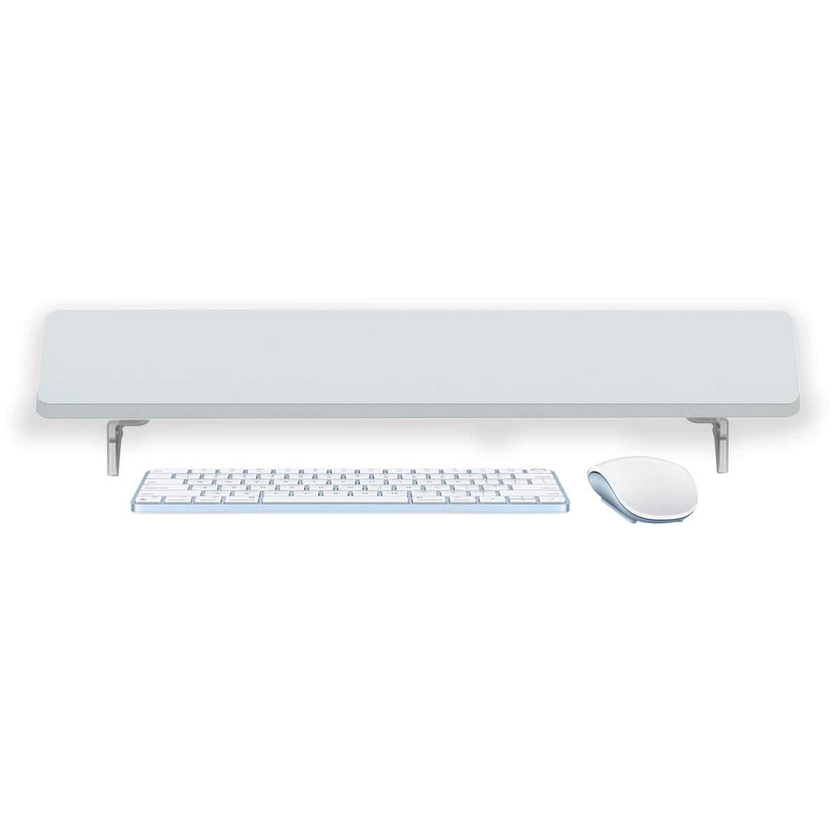 Ergoworks Monitor Raiser MFC_Grey Customize Monitor Stand Riser Desk Organizer Ergoworks