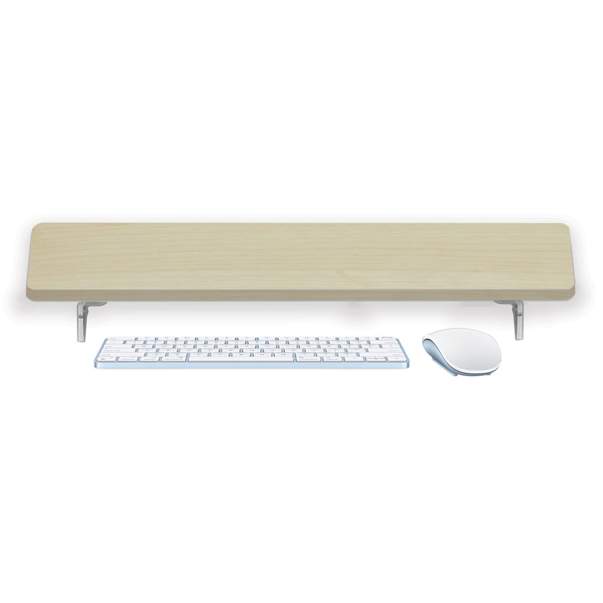 Ergoworks Monitor Raiser MFC_Maple Customize Monitor Stand Riser Desk Organizer Ergoworks
