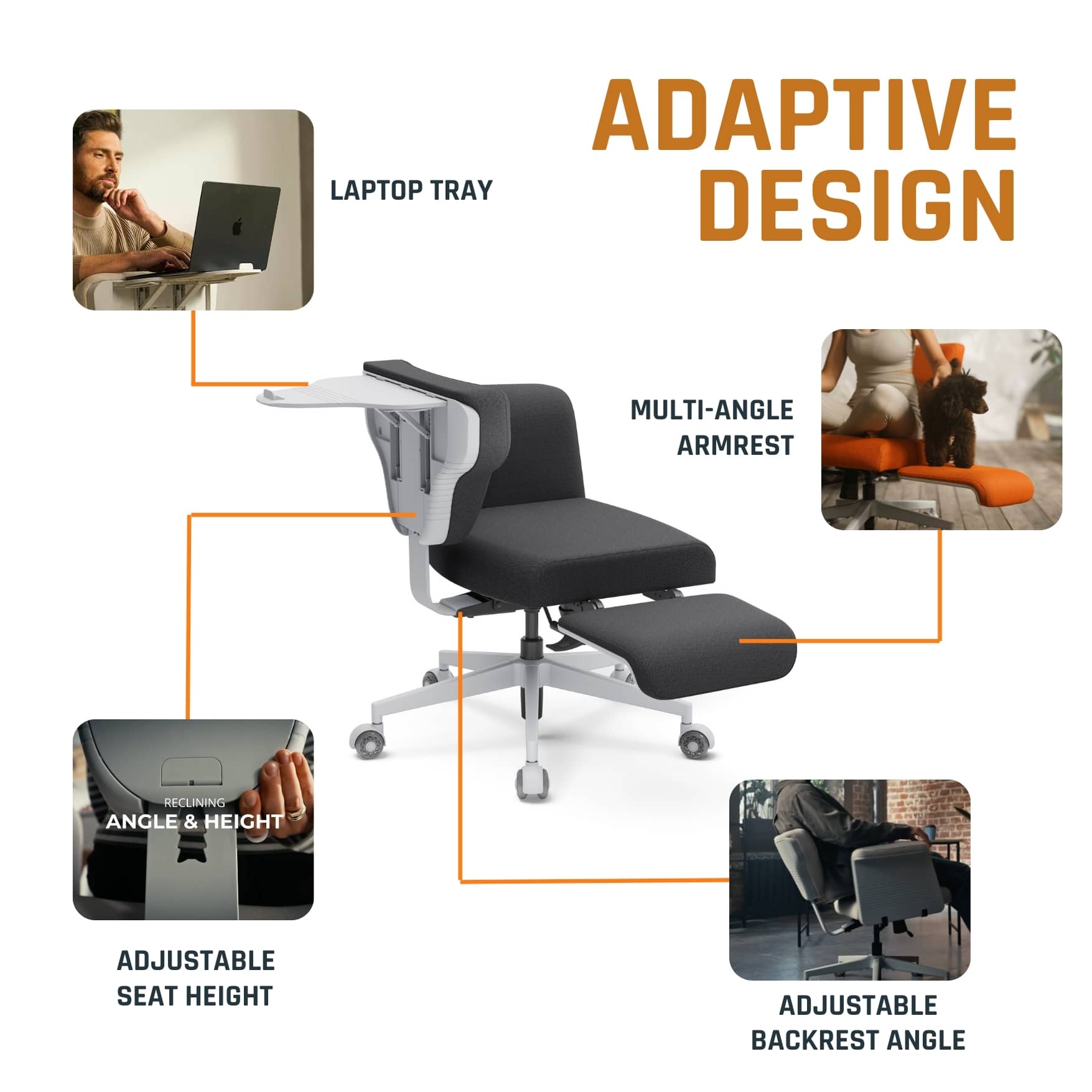 Ergoworks Office Chairs Mellow Chair Ergoworks