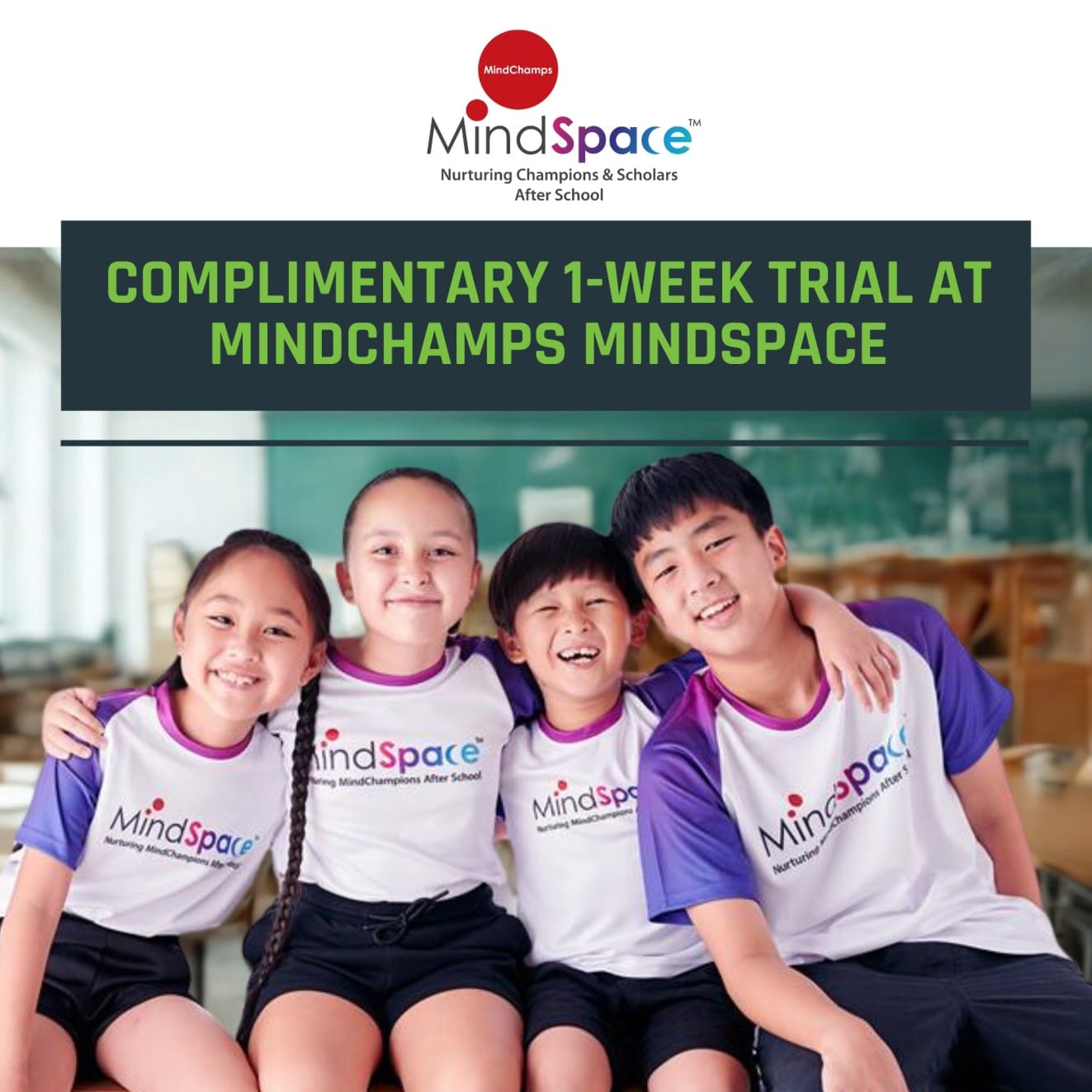 Ergoworks Complimentary 1-Week Trial At Mindchamps Mindspace Ergoworks