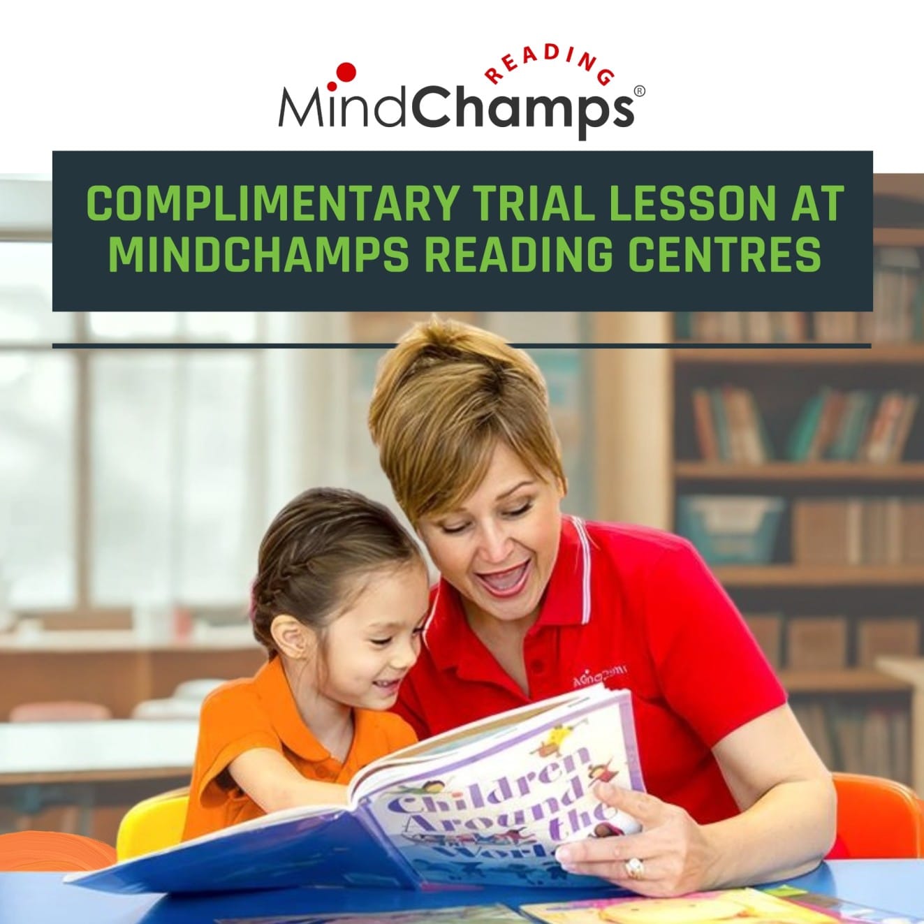 Ergoworks Complimentary Trial lesson at MindChamps Reading Centres Ergoworks