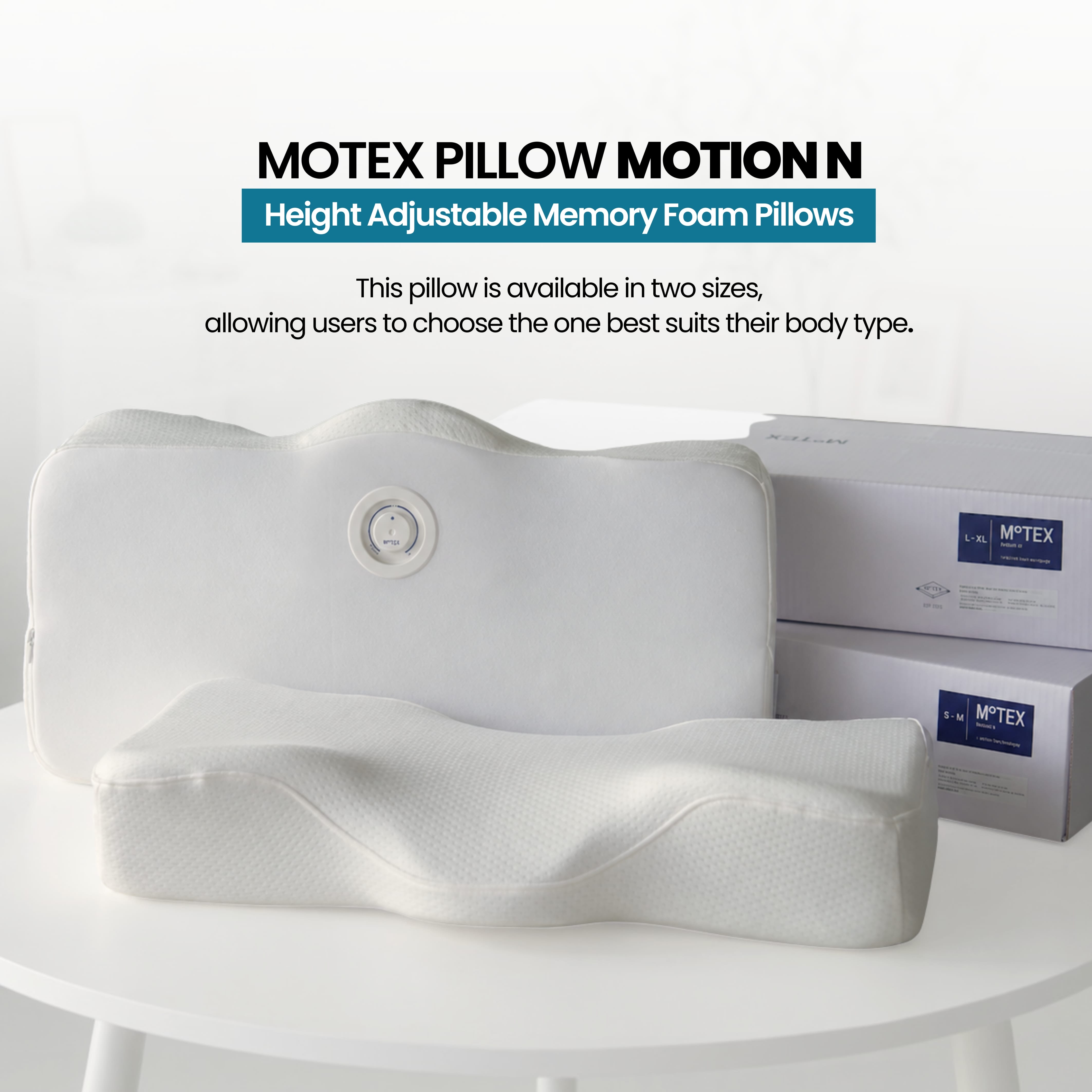 Motex Pillows Motex Motion N Ergonomic Memory Foam Pillow Ergoworks