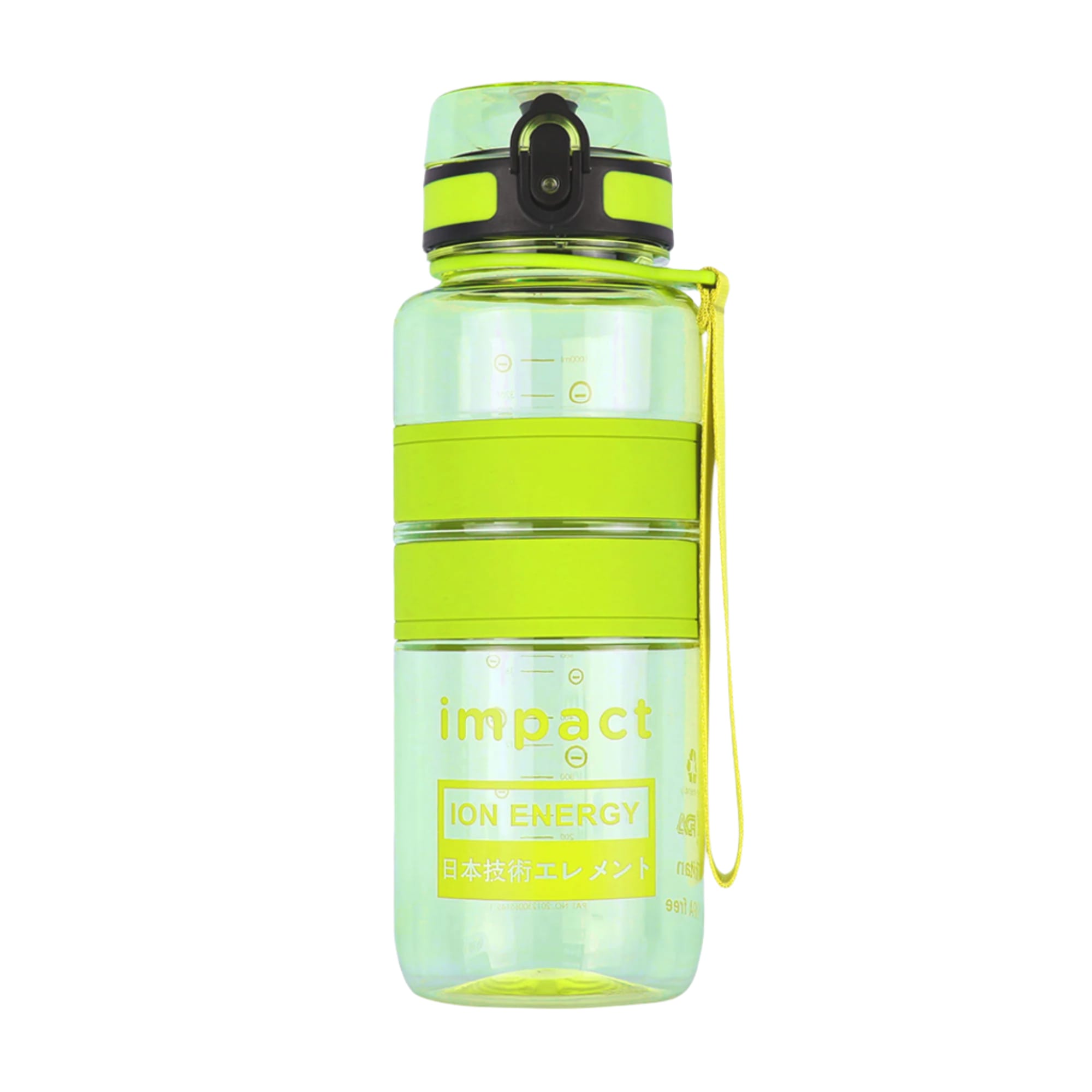 Water Bottle Water Bottles Green / 1000ML Nano Ionizer USA Tritan Jump Lid Ergo Bottle, 1000ML Ergoworks