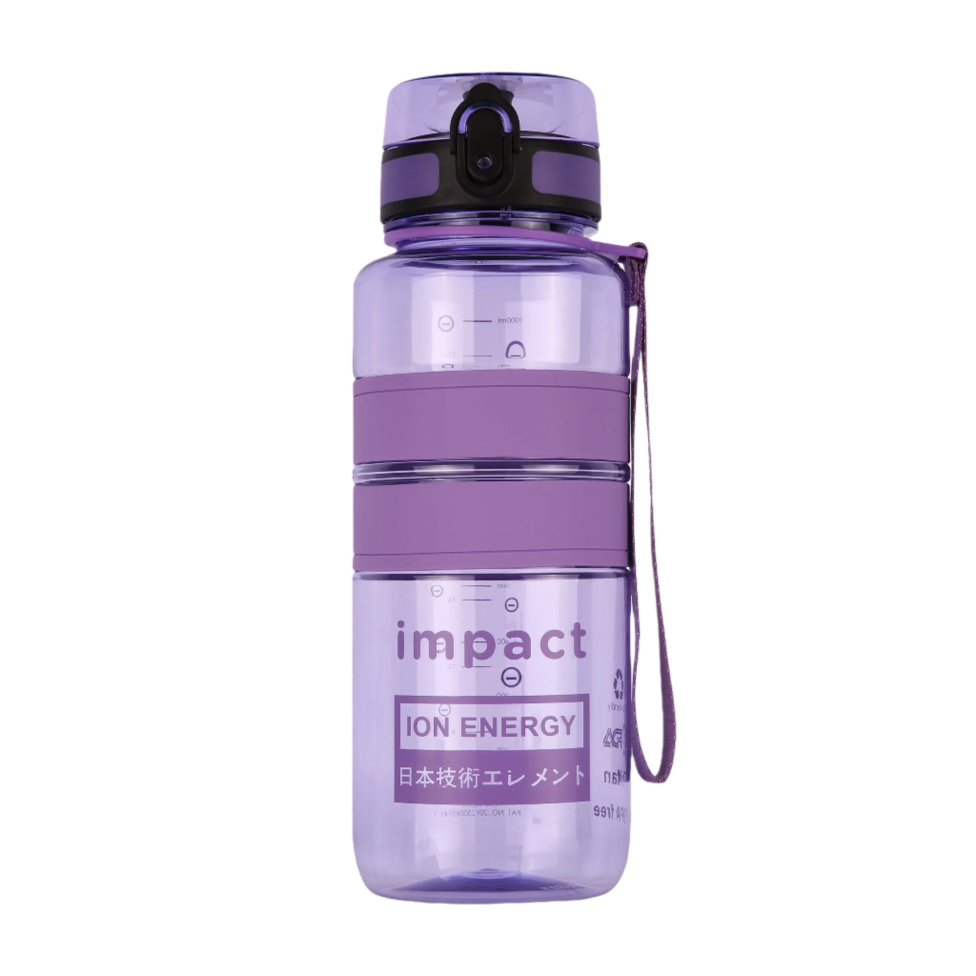 Nano Ionizer USA Tritan Jump Lid Ergo Bottle, 1000ML - Ergoworks