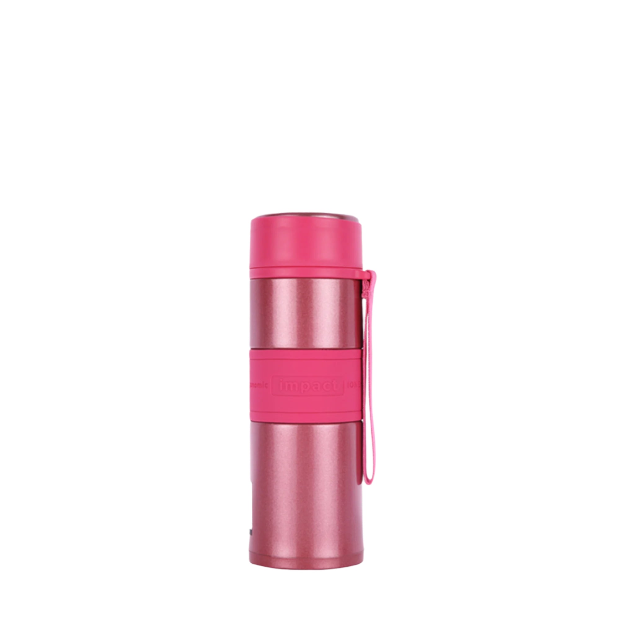 Japan Nano Ion Energy Stainless Steel Screw Lid Water Bottle, 340ML - Ergoworks