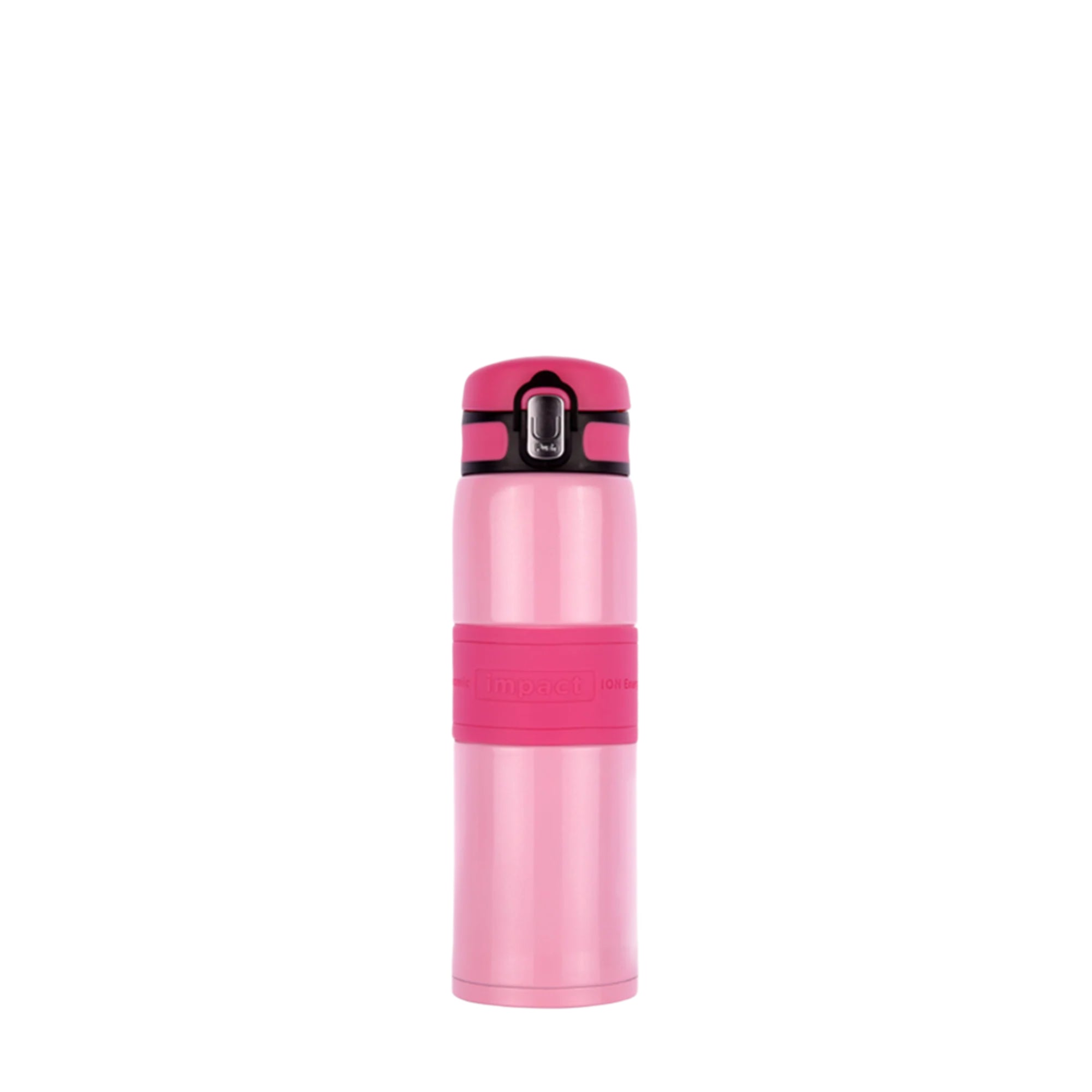 Japan Nano Ion Energy Stainless Steel Screw Lid Water Bottle, 410ML - Ergoworks