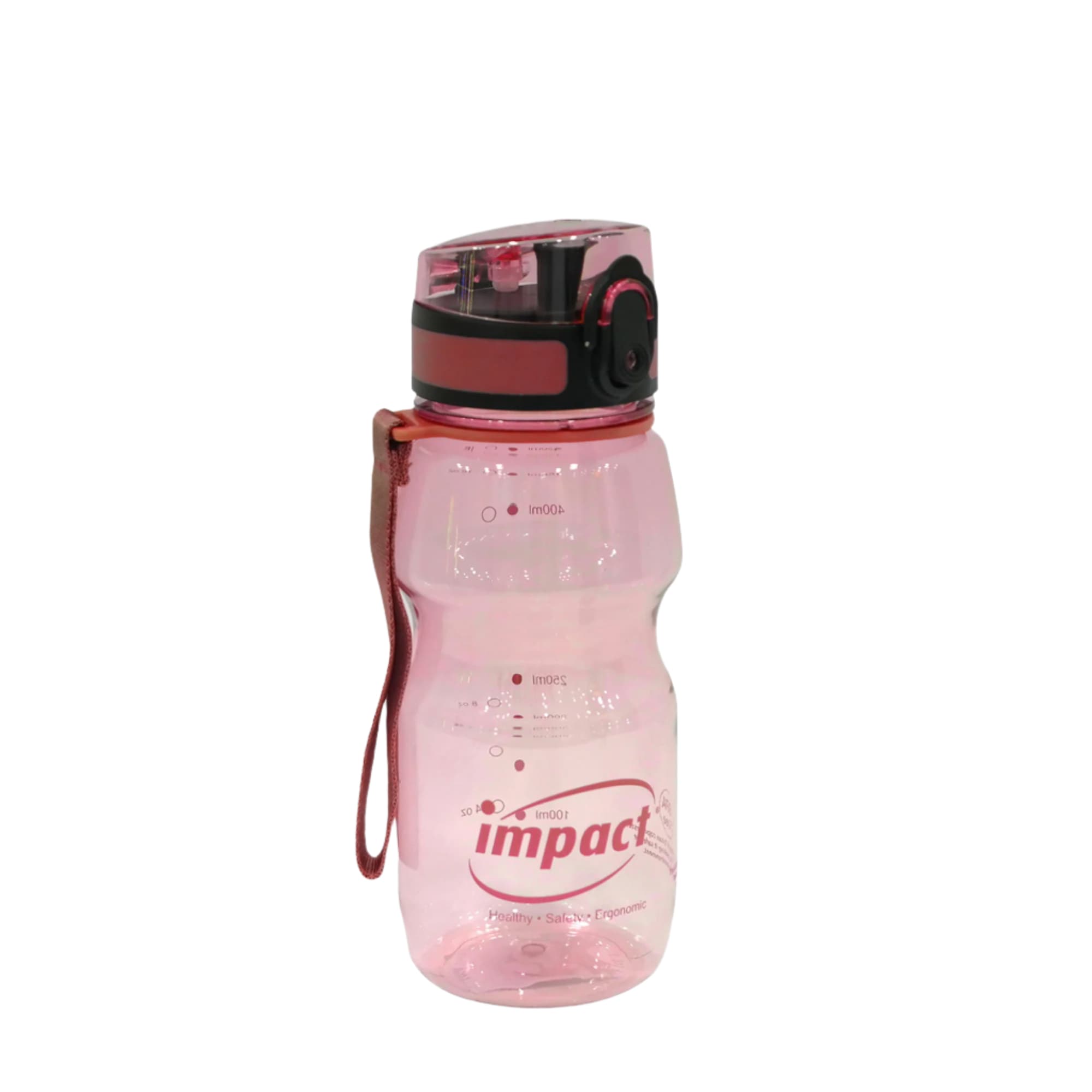 Water Bottle Pink / 500ML USA Tritan Jump Lid Design Ergo Bottle, 500ML Ergoworks
