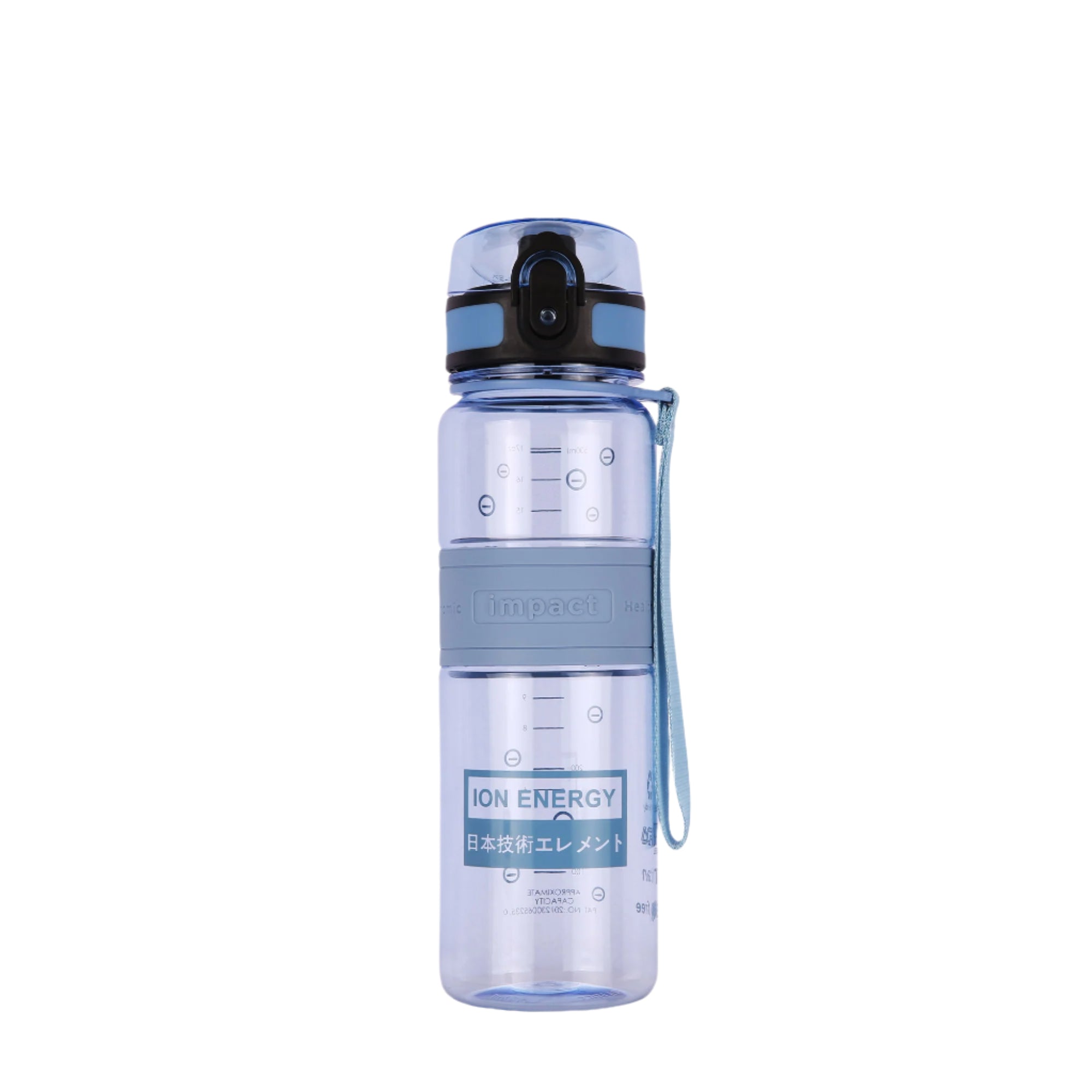 Nano Ionizer USA Tritan Jump Lid Ergo Bottle, 500ML - Ergoworks