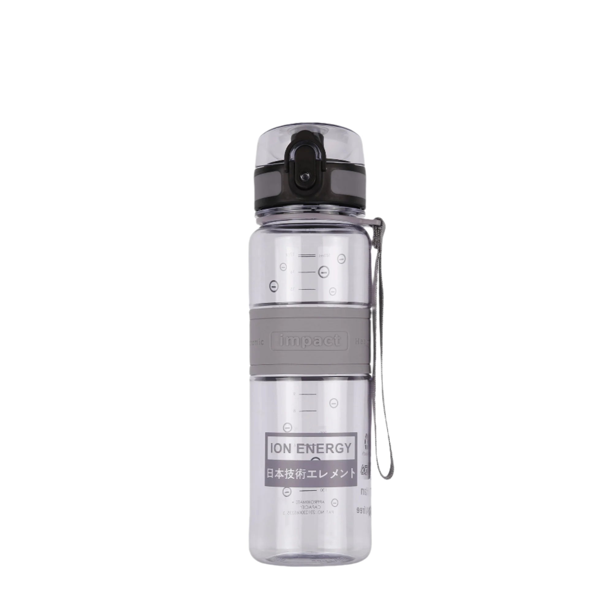 Nano Ionizer USA Tritan Jump Lid Ergo Bottle, 500ML - Ergoworks