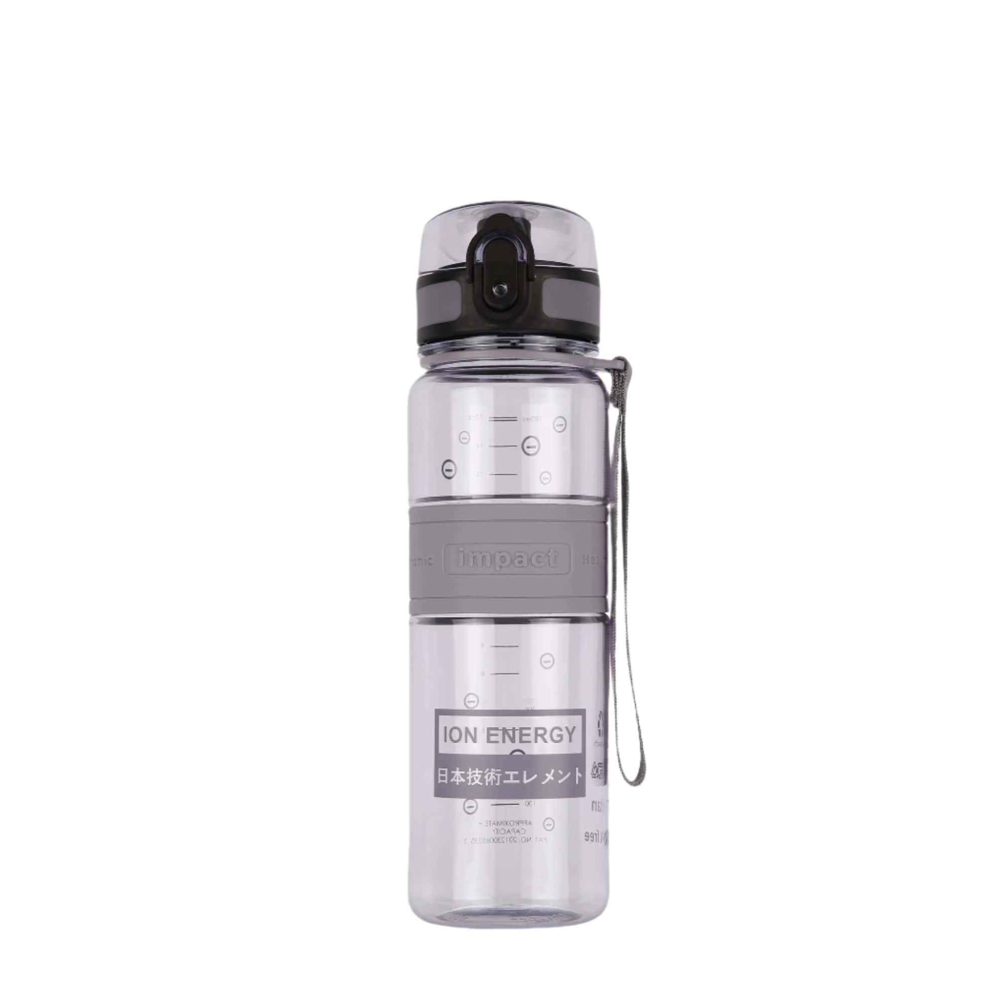 Water Bottle Water Bottles Grey / 500ML Nano Ionizer USA Tritan Jump Lid Ergo Bottle, 500ML Ergoworks