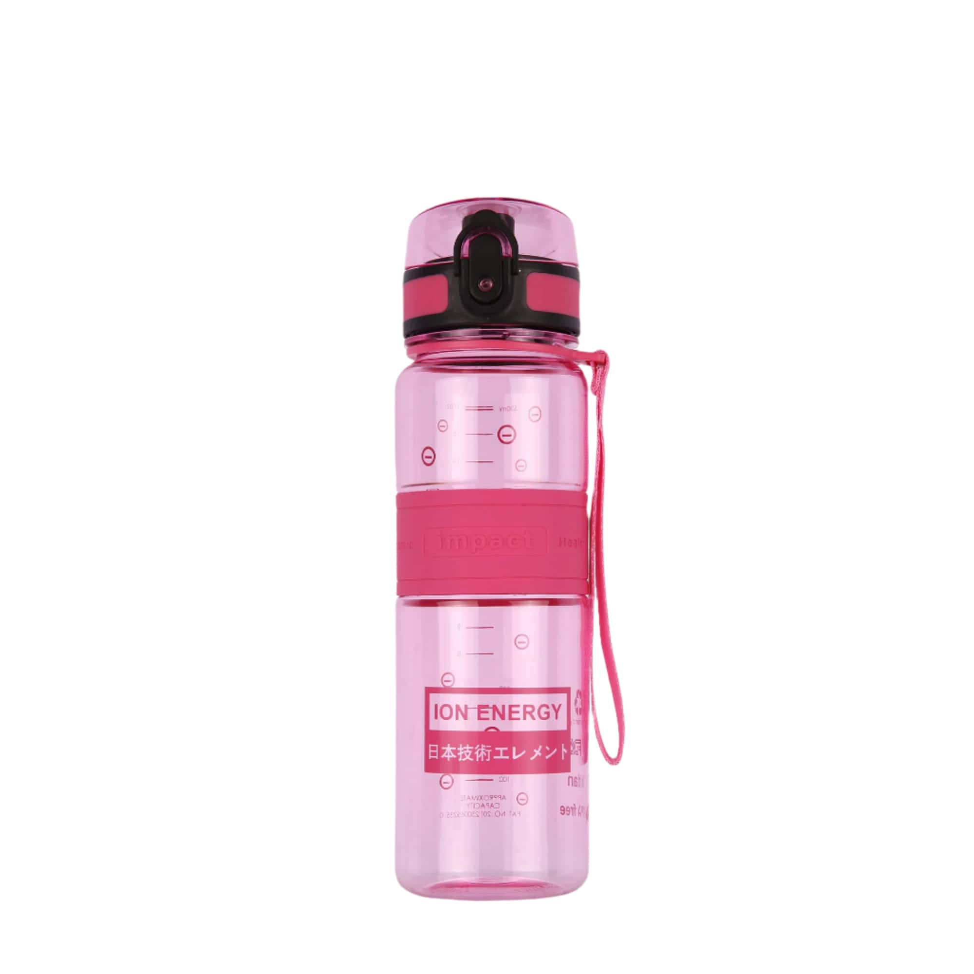 Water Bottle Water Bottles Pink / 500ML Nano Ionizer USA Tritan Jump Lid Ergo Bottle, 500ML Ergoworks