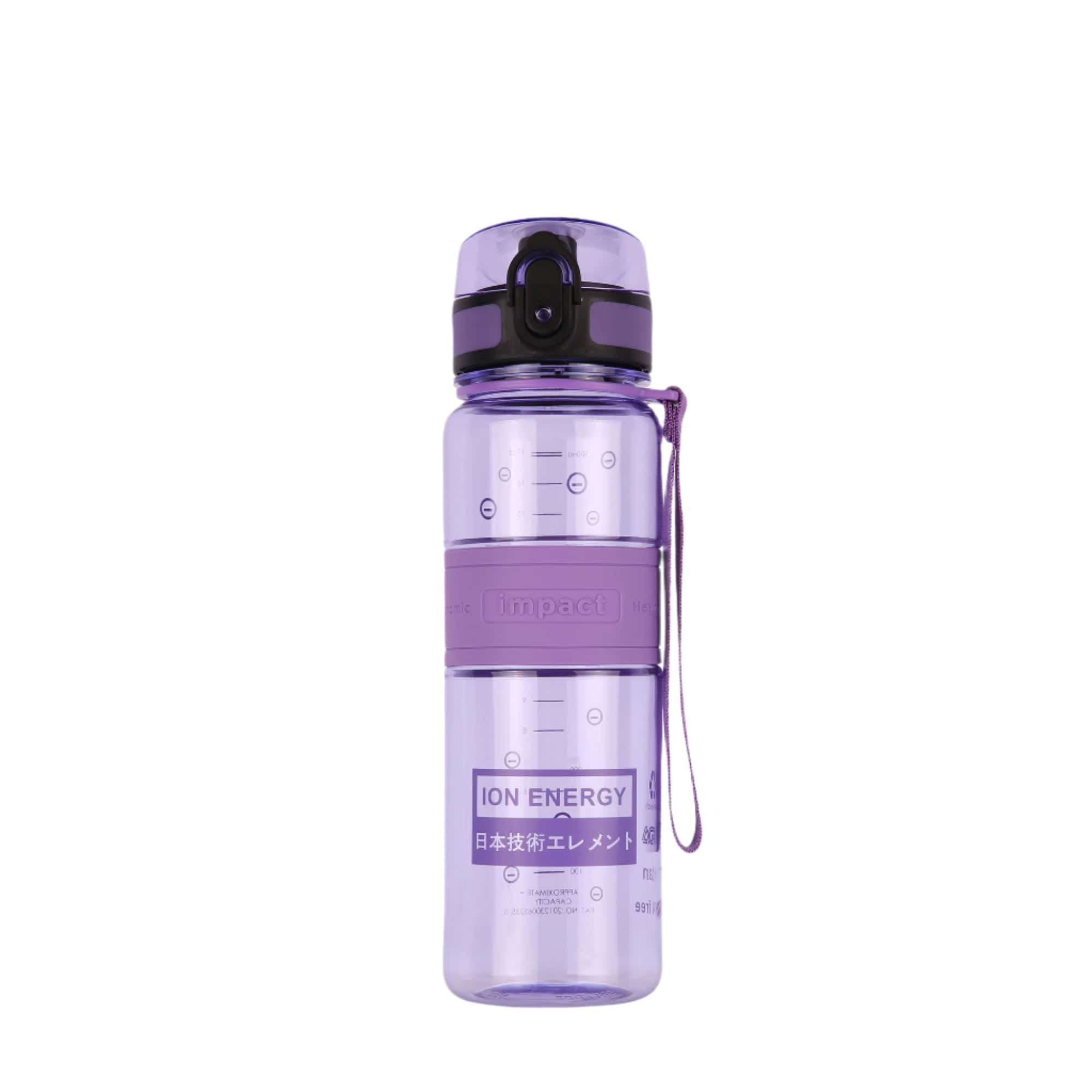 Water Bottle Water Bottles Purple / 500ML Nano Ionizer USA Tritan Jump Lid Ergo Bottle, 500ML Ergoworks