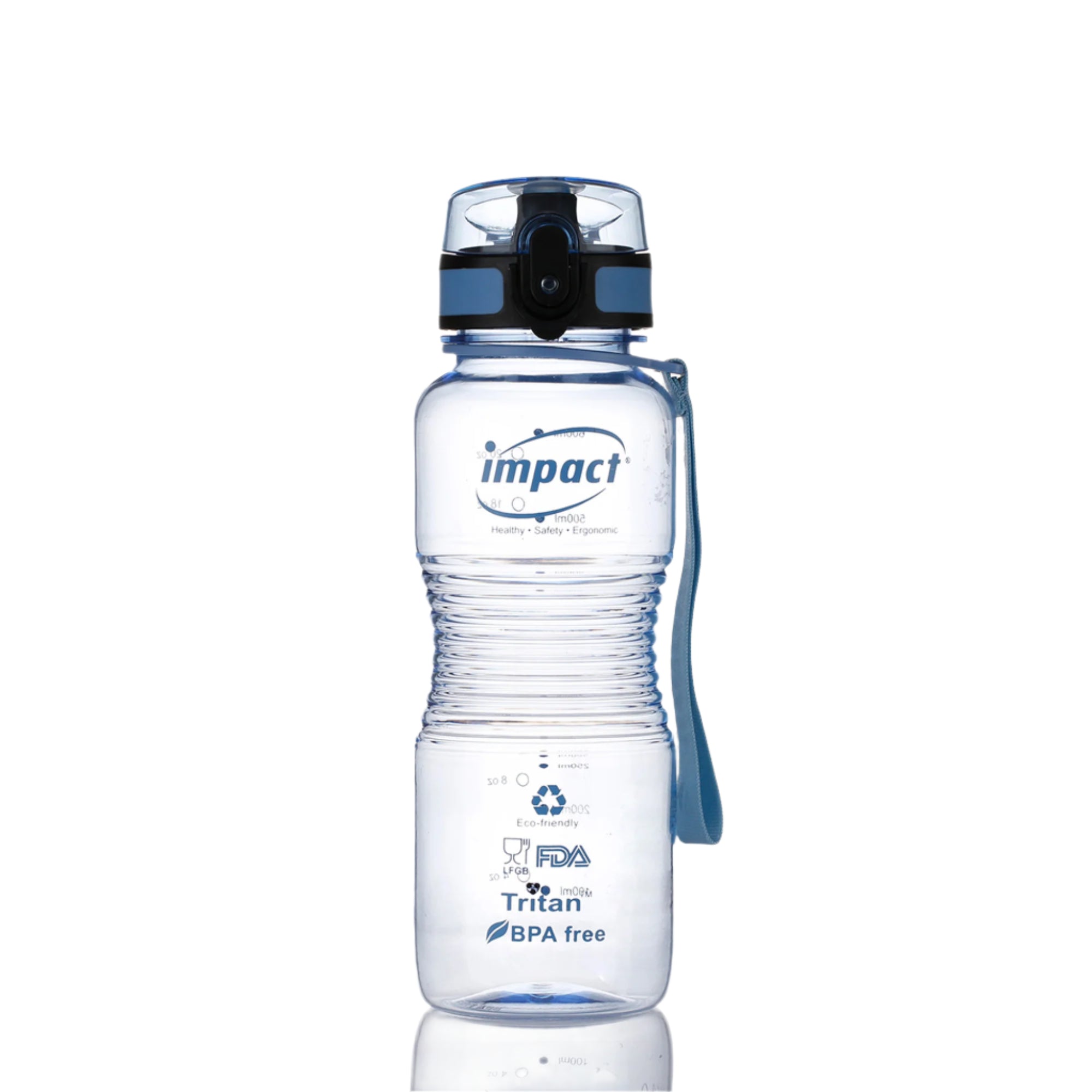 USA Tritan Jump Lid Design Ergo Bottle, 650ML