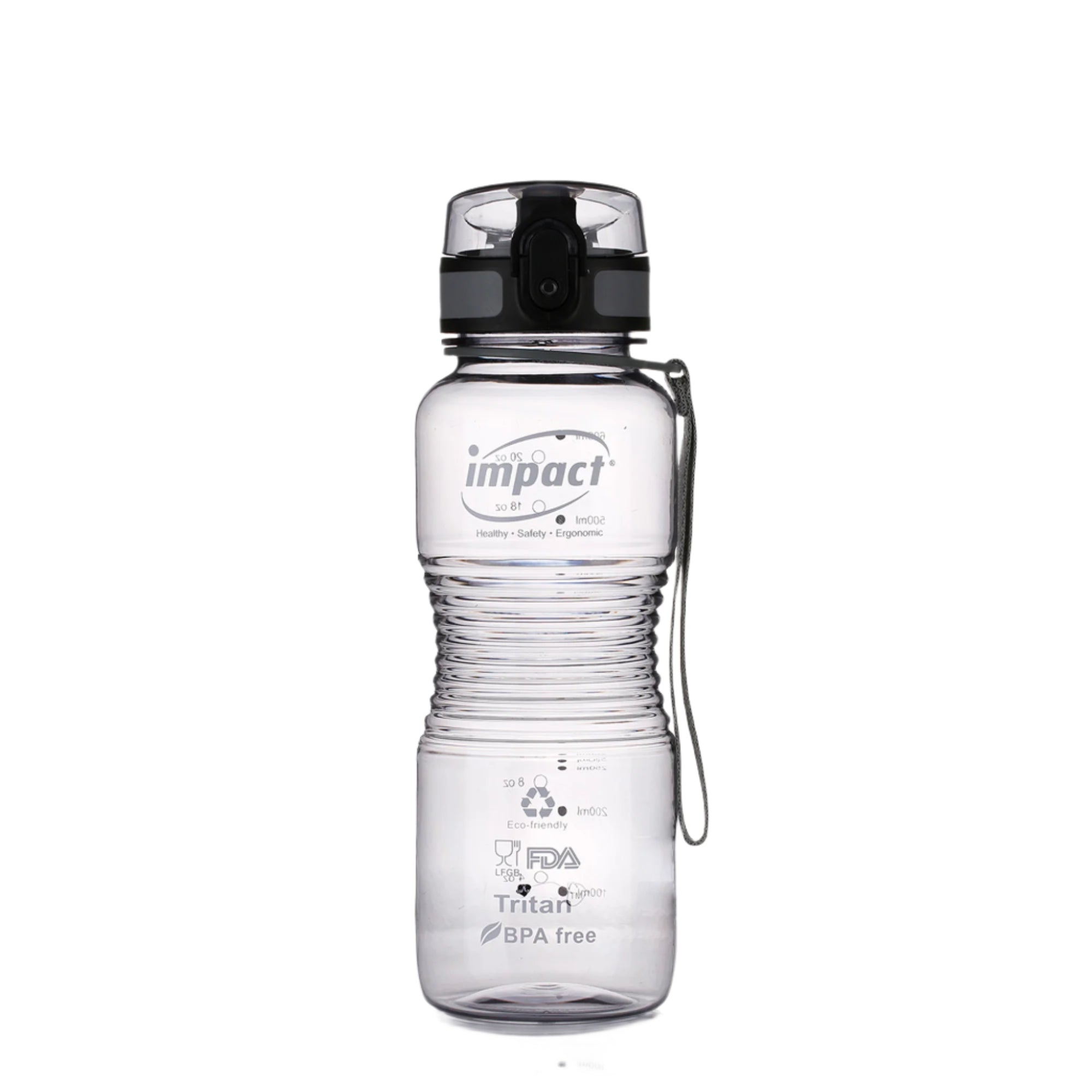 USA Tritan Jump Lid Design Ergo Bottle, 650ML