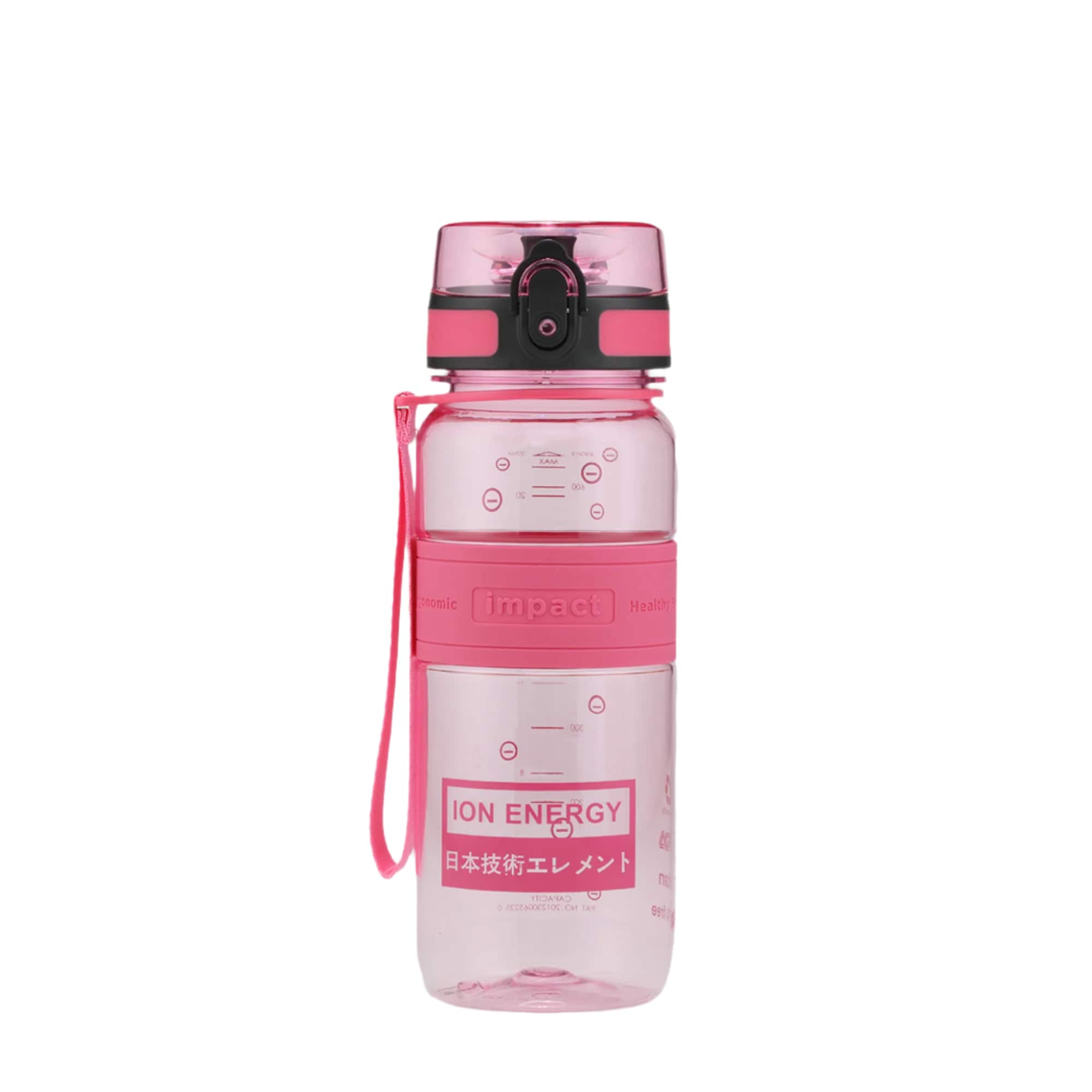 Water Bottle Water Bottles Pink / 650ML Nano Ionizer USA Tritan Jump Lid Ergo Bottle, 650ML Ergoworks