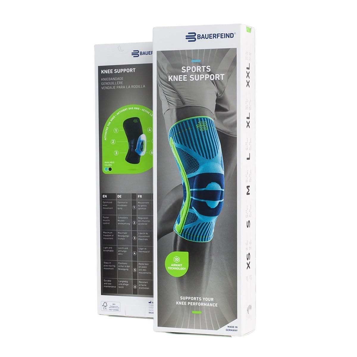 BAUERFEIND BAUERFEIND - SPORT KNEE SUPPORT Ergoworks