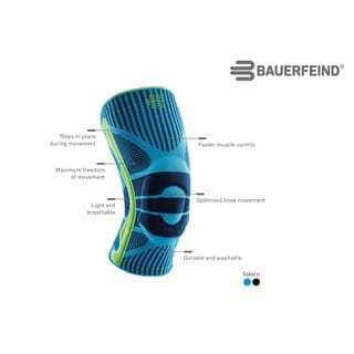 BAUERFEIND BAUERFEIND - SPORT KNEE SUPPORT Ergoworks