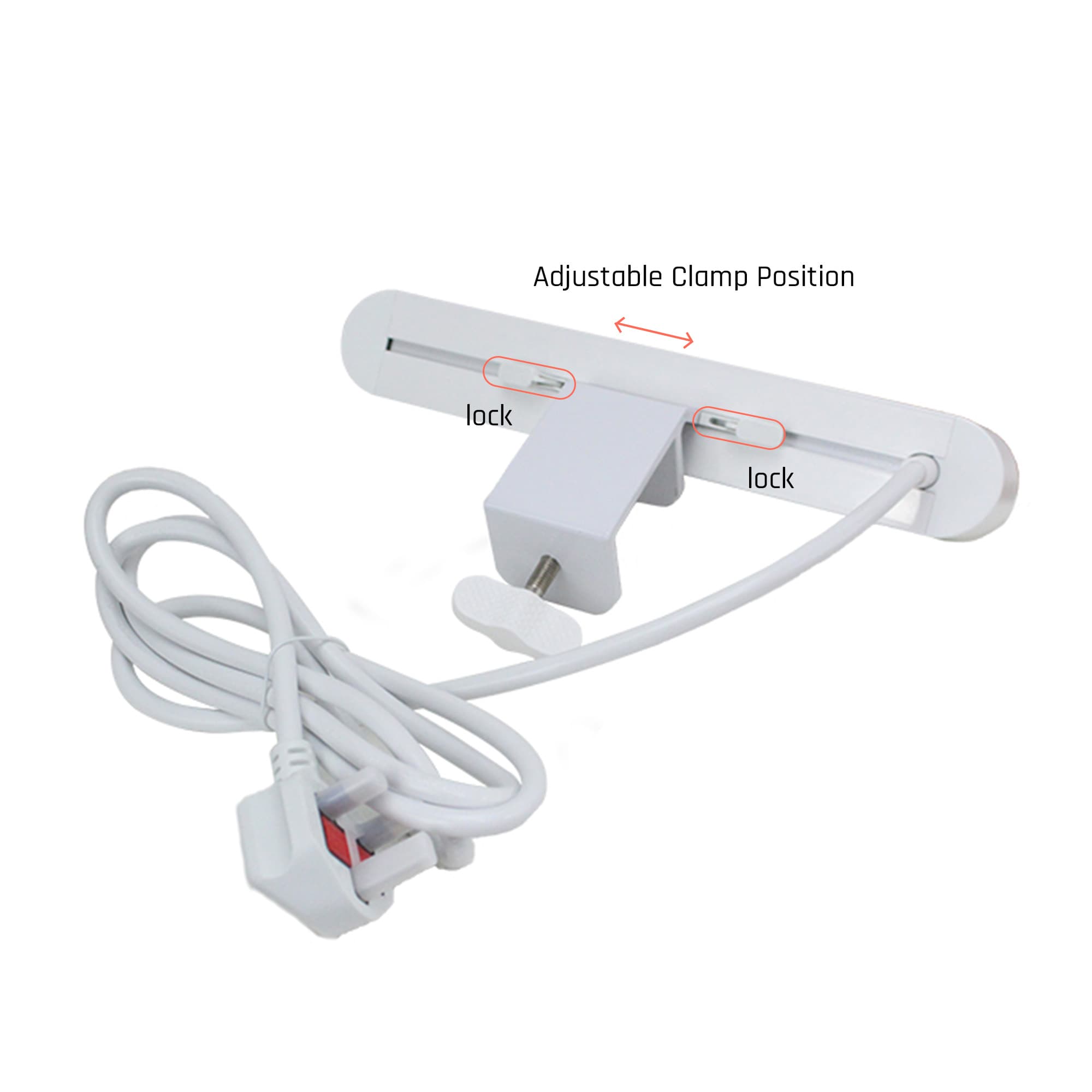 Ergoworks Power Outlets & Sockets Desk Edge Clamp Power Socket Ergoworks