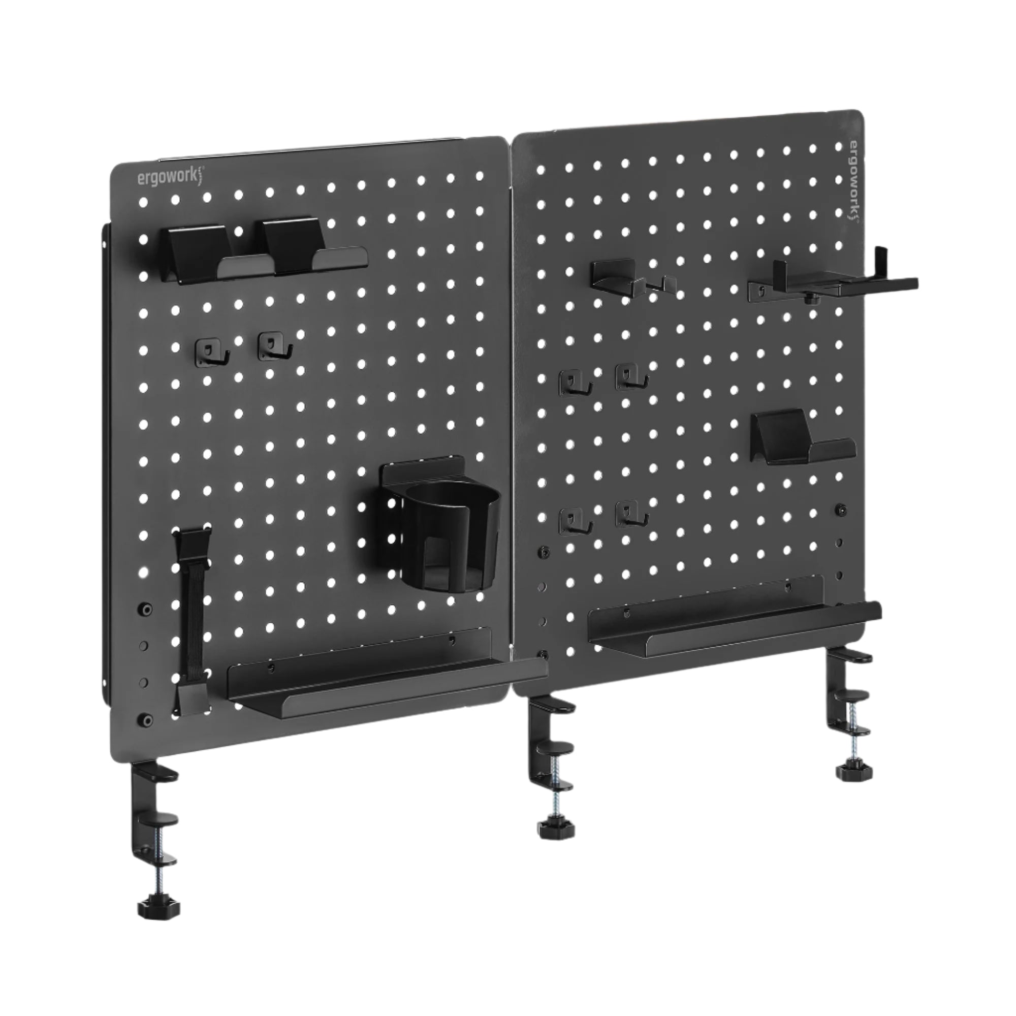 Desk Back Pegboard Organizer
