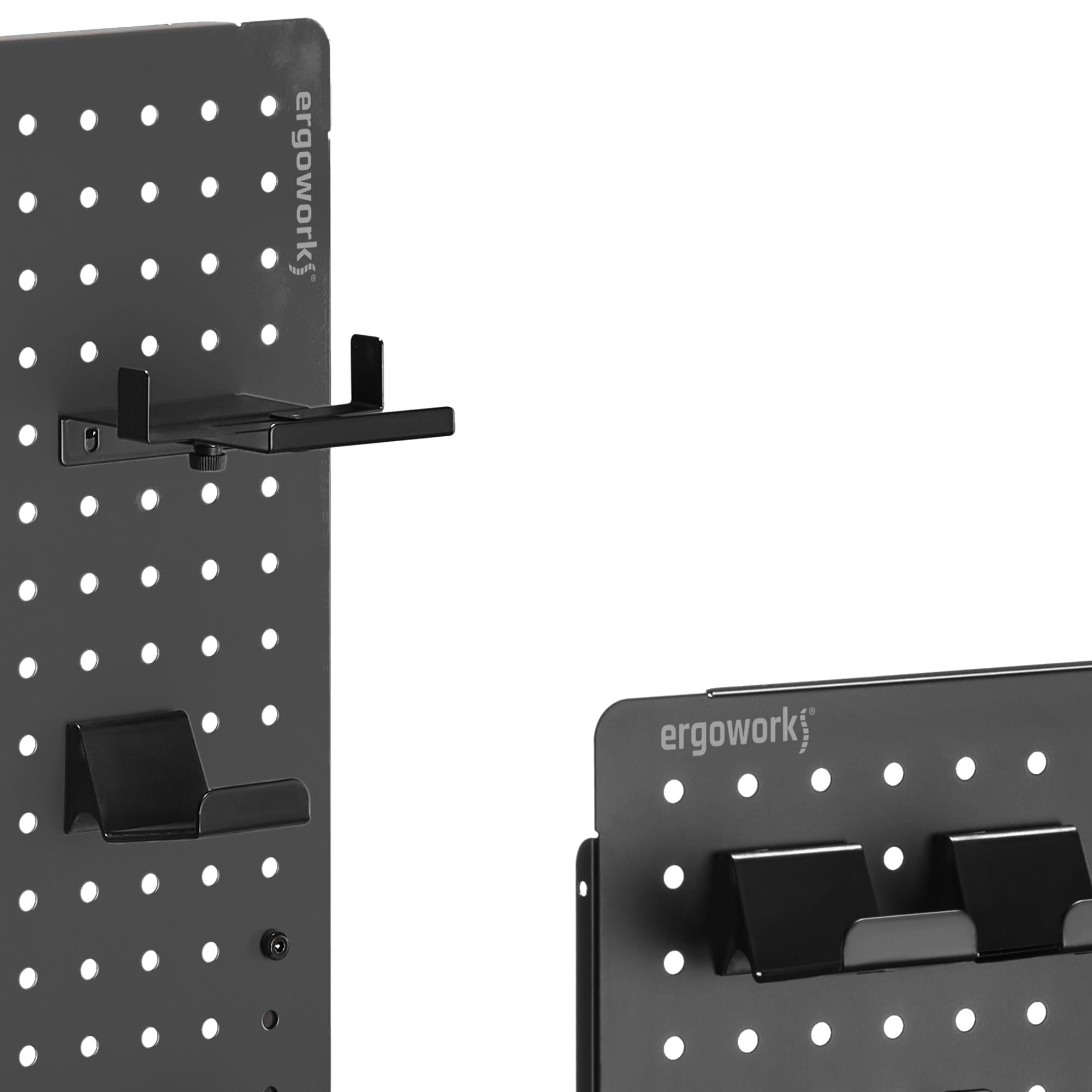 Ergoworks Desk Organizer Desk Back Pegboard Organizer Ergoworks