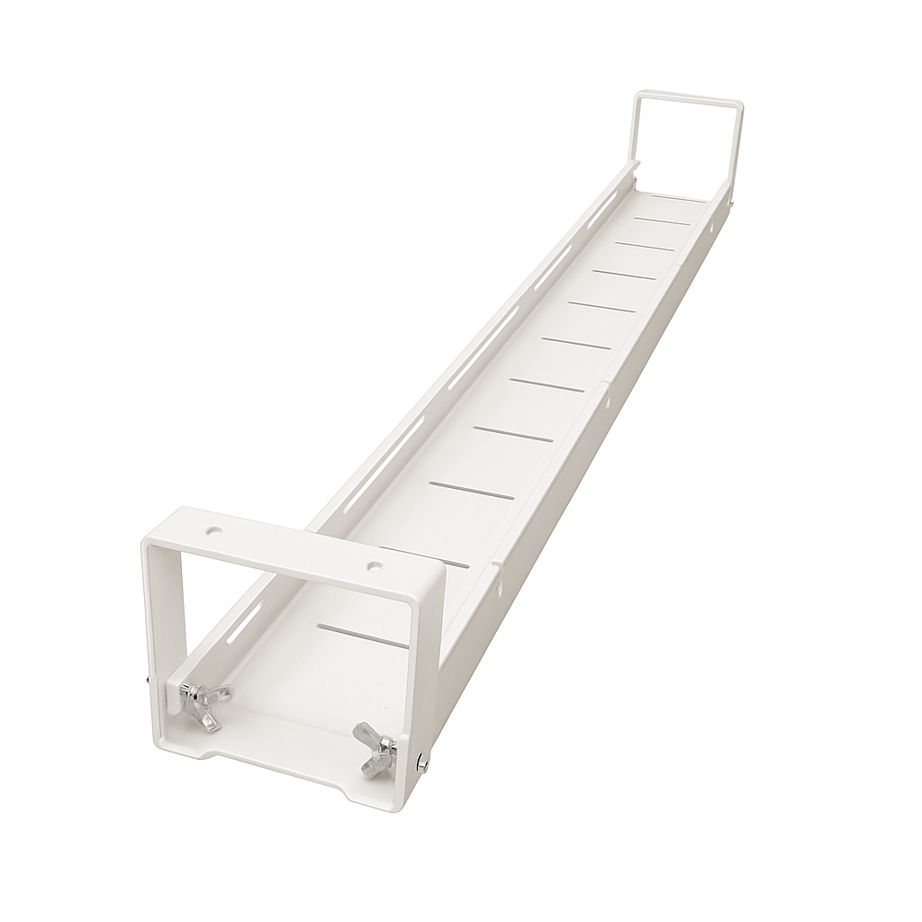 Ergoworks Under-Desk Accessories Retractable Under Desk Desk Metal Cable Tray Ergoworks