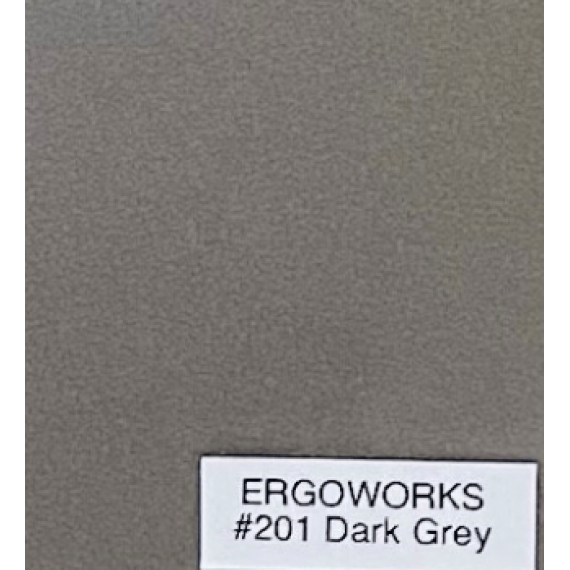 Ergoworks Under-Desk Accessories DARK GREY EW-2D1F-MFC201 Mobile Pedestal Drawer with Lock and Castors Ergoworks