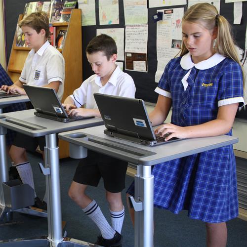 LearnFit Sit-Stand Desk, Short - Ergoworks