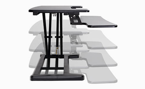 Electric Sit Stand Desk Converter (M Series) - Ergoworks