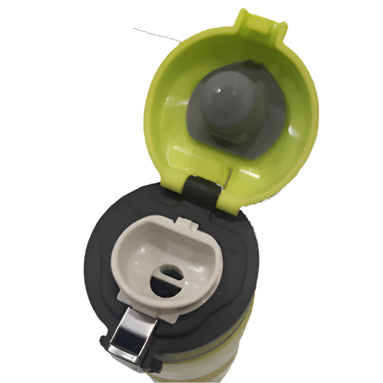 Japan Nano Ion Energy Stainless Steel Screw Lid Water Bottle, 410ML - Ergoworks