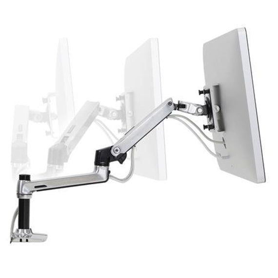 (INDENT ORDER) ERGOTRON - ET-45-241-026 - LX Desk Mount Monitor Arm (polished aluminum)