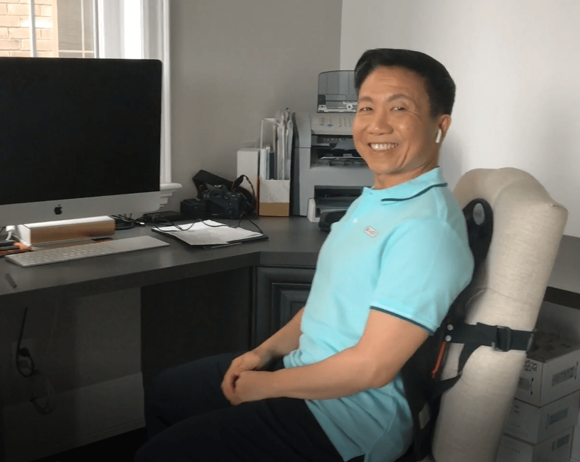 DR. HO'S Back Care Perfect Back Rest With Seat Ergoworks