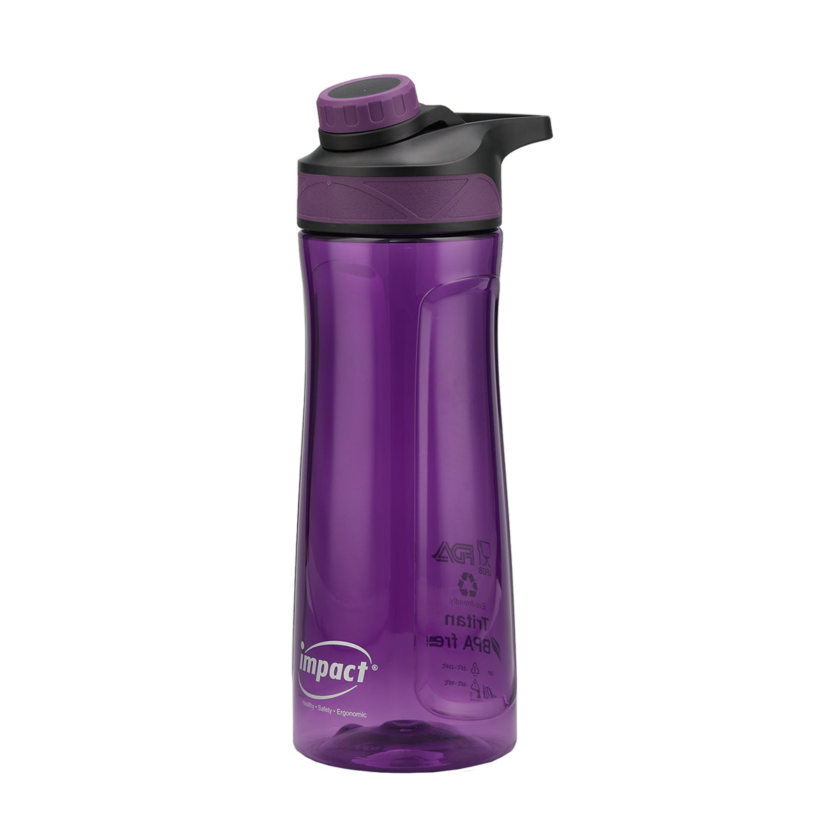 IMPACT 700-7019 700ML USA TRITAN MAGNET SCREW LID ERGO WATER BOTTLE