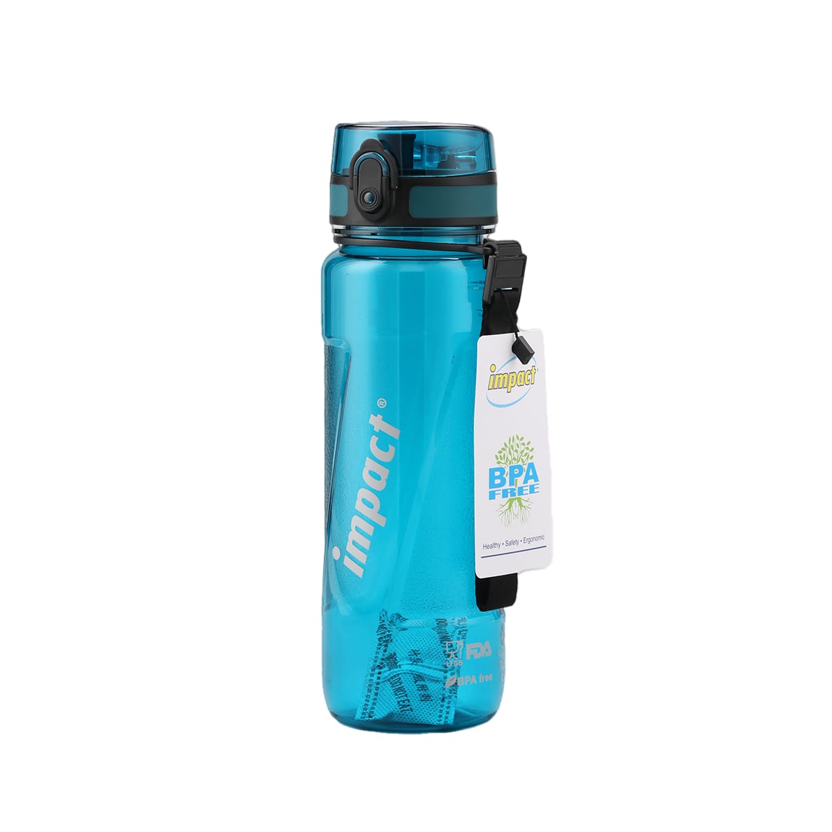 Water Bottle Water Bottles USA Tritan Jump Lid Ergo Bottle, 850ML Ergoworks