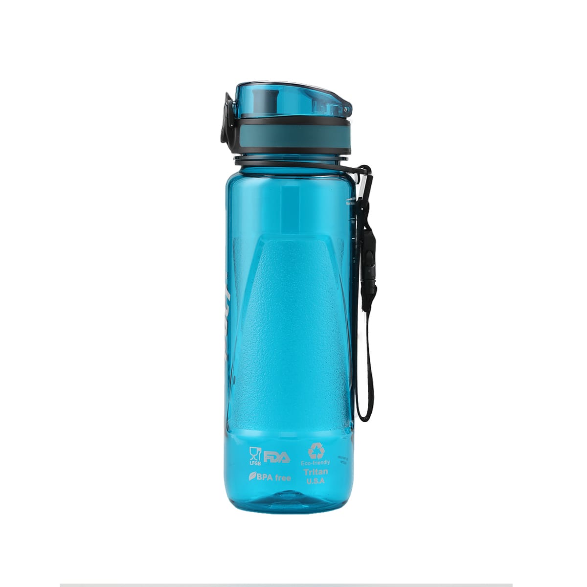 Water Bottle Water Bottles USA Tritan Jump Lid Ergo Bottle, 850ML Ergoworks