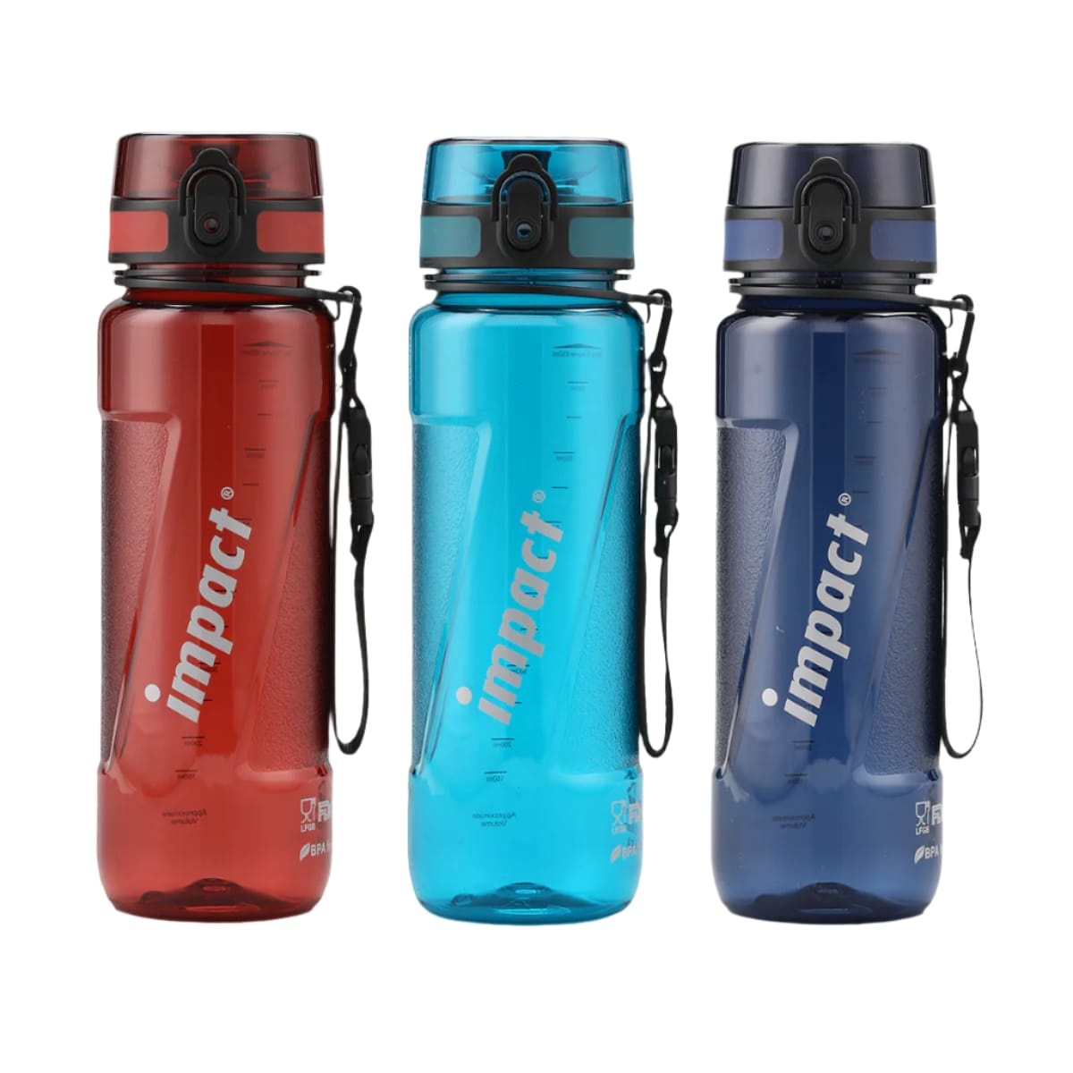 Water Bottle Water Bottles USA Tritan Jump Lid Ergo Bottle, 850ML Ergoworks