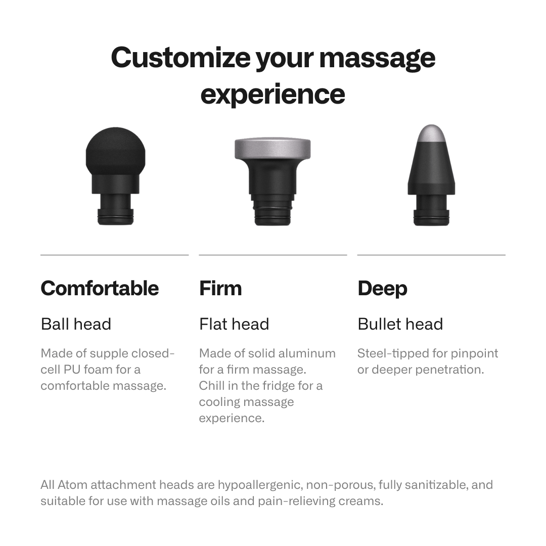 HYDRAGUN Atom Mini Massage Gun Ergoworks