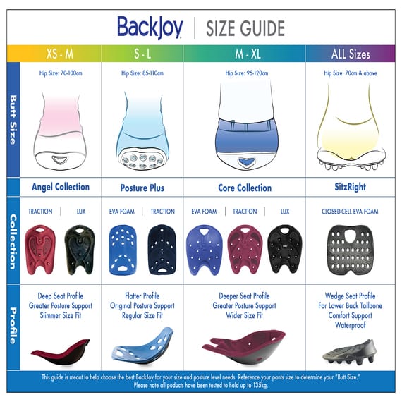 BACKJOY Cushion SitzRight Seat Cushion Ergoworks