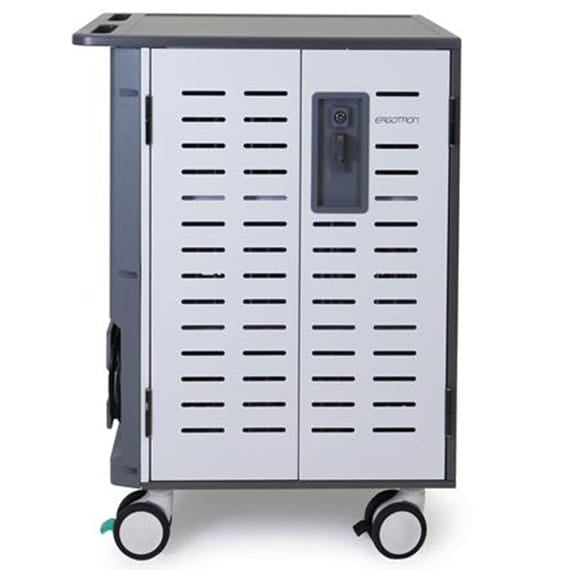 ERGOTRON Charging and Management ZIP40 Charging and Management Cart, UK-IE-SNG-HK-MY (For Laptops) Ergoworks