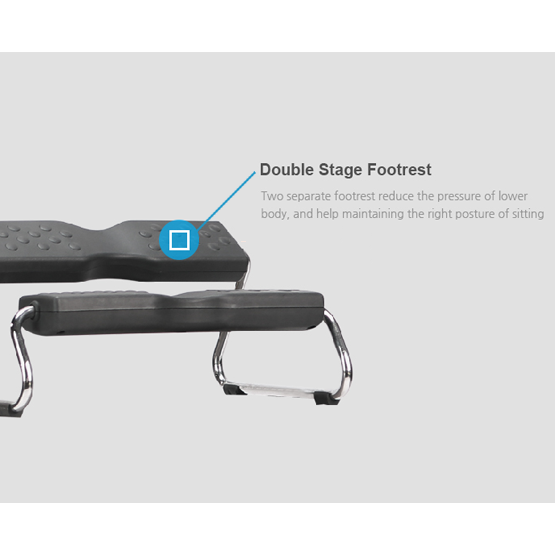 DUOREST DR-EZ1-GY Idea Collection EZ-Footrest - Ergoworks