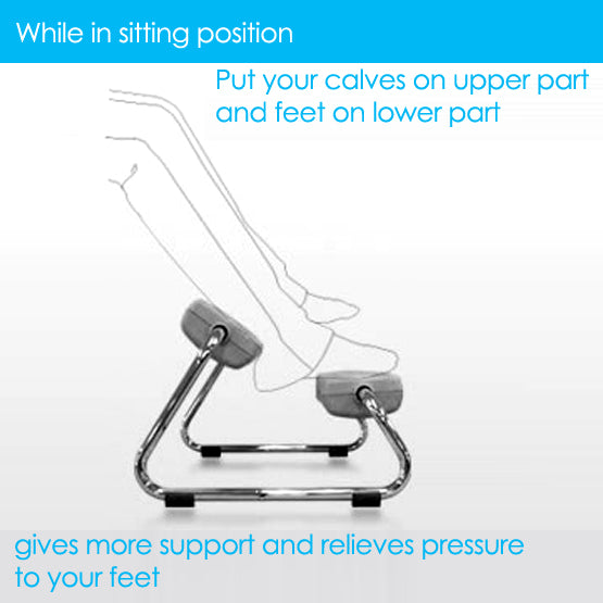 DUOREST DR-EZ1-GY Idea Collection EZ-Footrest - Ergoworks