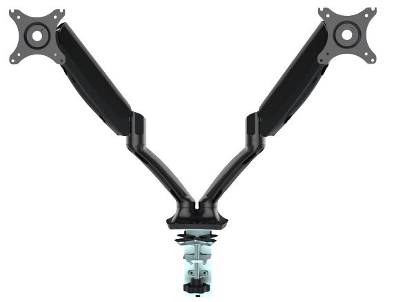 Ergoworks Monitor Arm Dual Vesa Universal Desk Mount Ergoworks