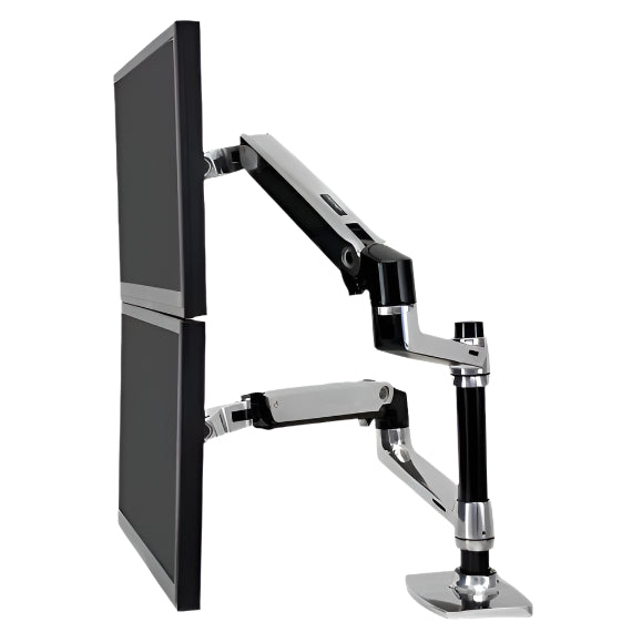 ERGOTRON - ET-45-248-026 - LX Dual Stacking Monitor Arm