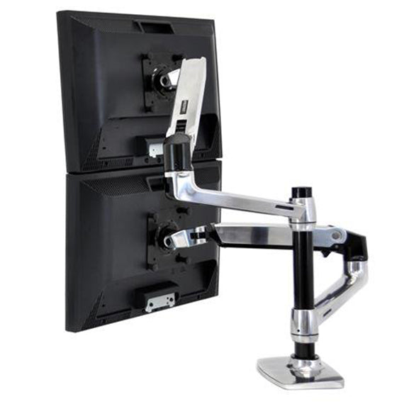 LX Dual Stacking Monitor Arm - Ergoworks