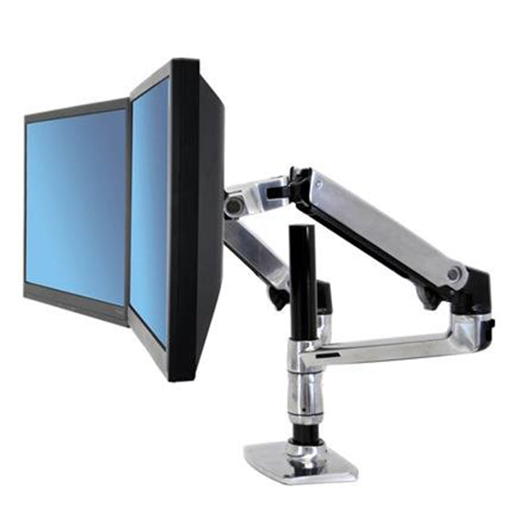 LX Dual Stacking Monitor Arm - Ergoworks