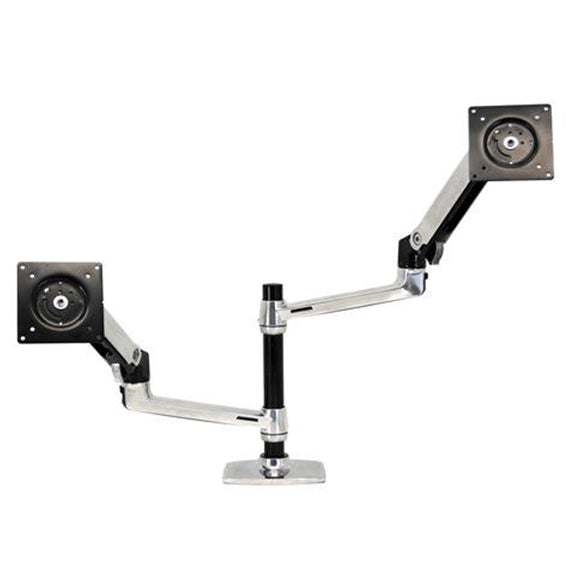 LX Dual Stacking Monitor Arm - Ergoworks