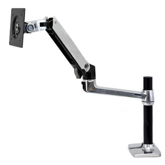 LX Desk Mount LCD Monitor Arm, Tall Pole - Ergoworks
