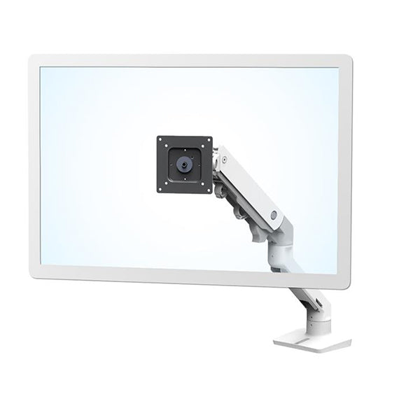 (INDENT ORDER) ERGOTRON - ET-45-475-216 - HX Desk Mount Monitor Arm (white)