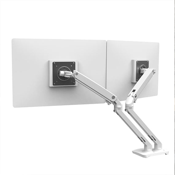 MXV Desk Dual Monitor Arm (white)